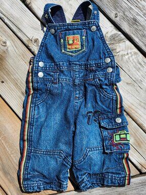GAGOU TAGOU Baby Overalls 3 Months Baby DJ Cargo Overalls